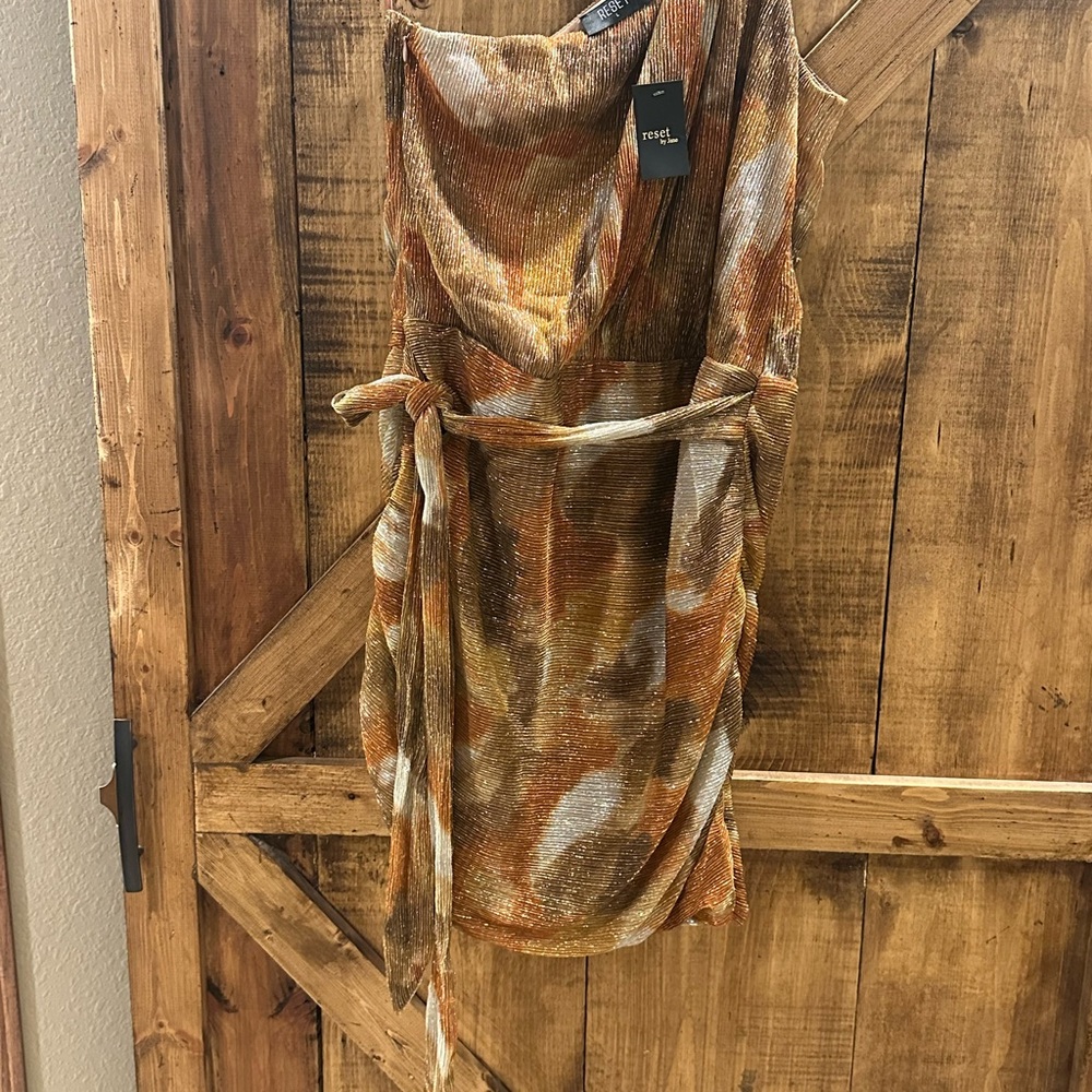 Reset by Jane Gold and Brown Dress